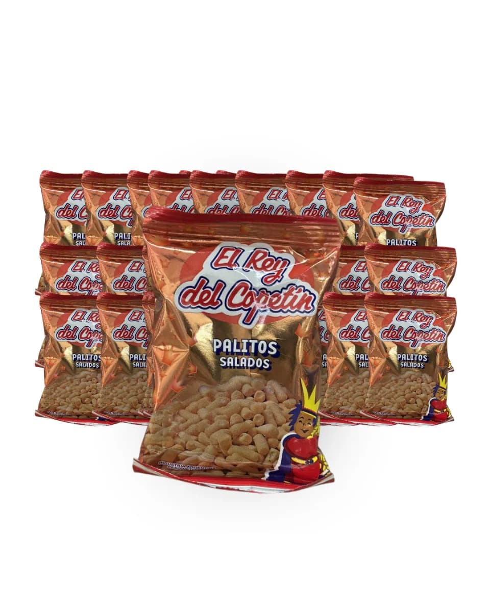 30 paquetes de Palitos salados por 15 gr.