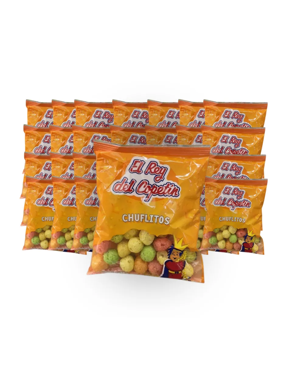 30 Paquetes de Chuflitos por 15 gr.