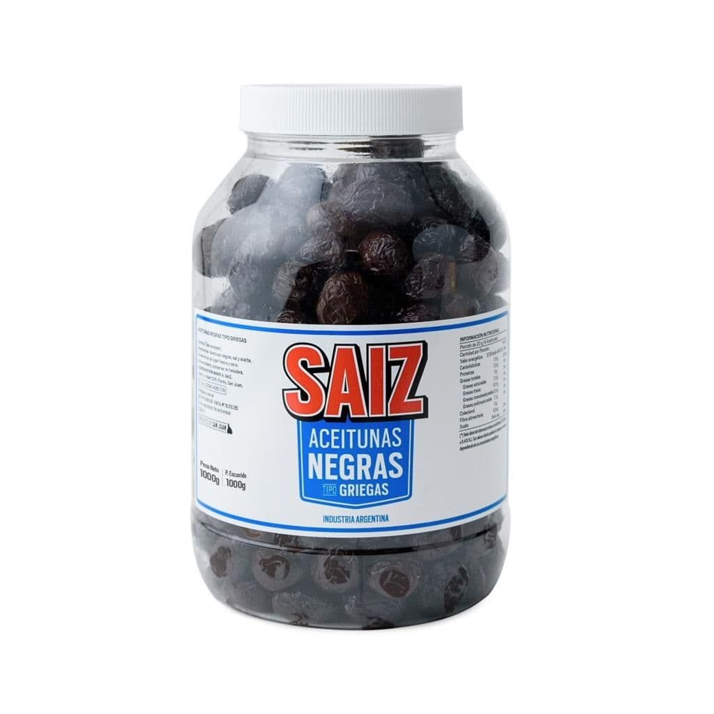 Aceitunas Negras x 1000 grs Griega