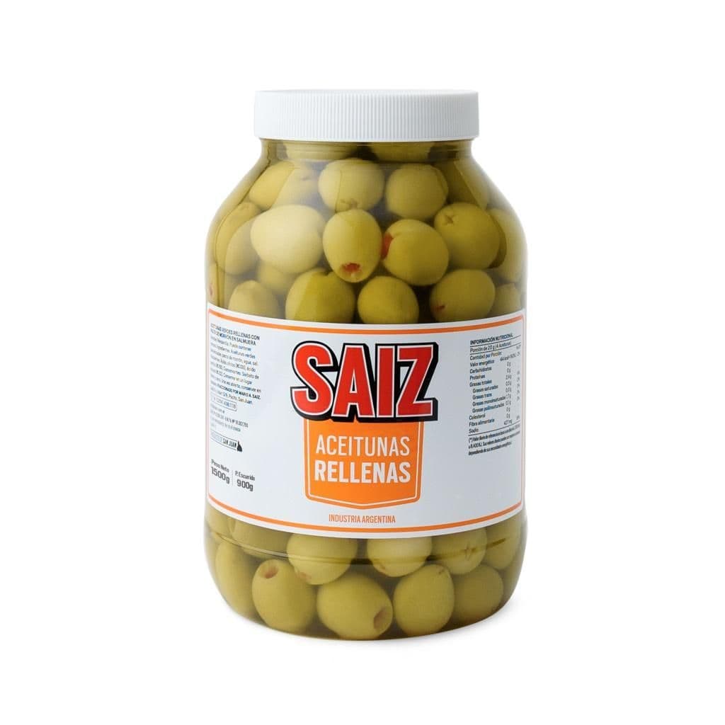 Aceitunas Verdes x 1kg Rellenas